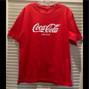 Coca Cola Camp Dogs t-shirt sz L